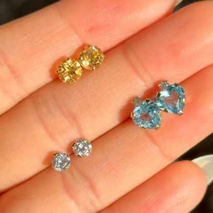 Dazzling Small CZ Studs