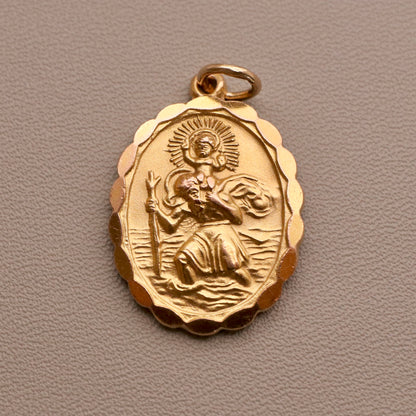 Double-sided Christopher Medal