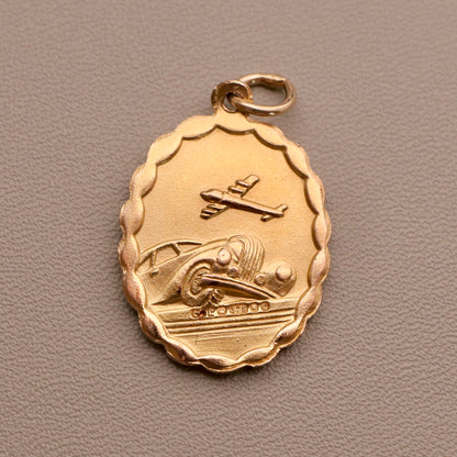 Double-sided Christopher Medal