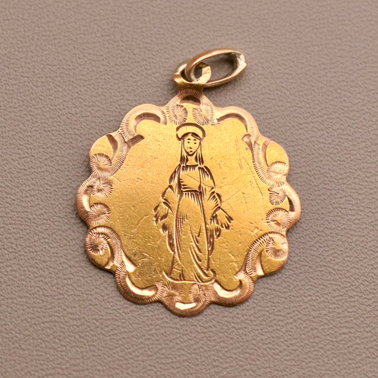 Antique French Engraved Medal