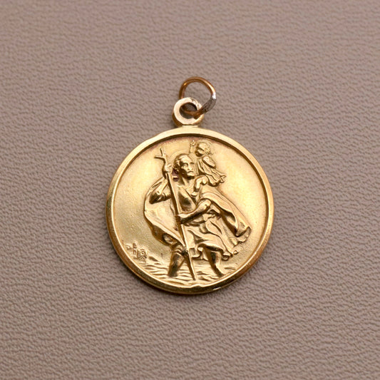 Double-Sided Christopher Medal