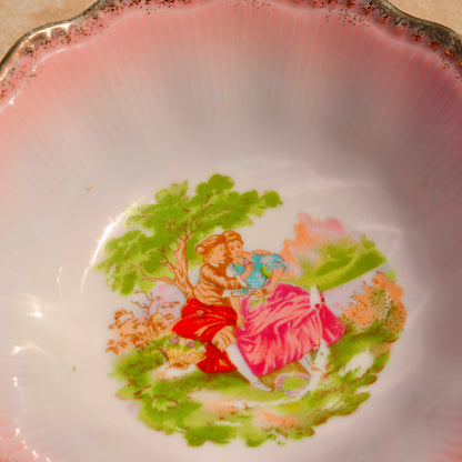 Pink Painted Trinket Dish